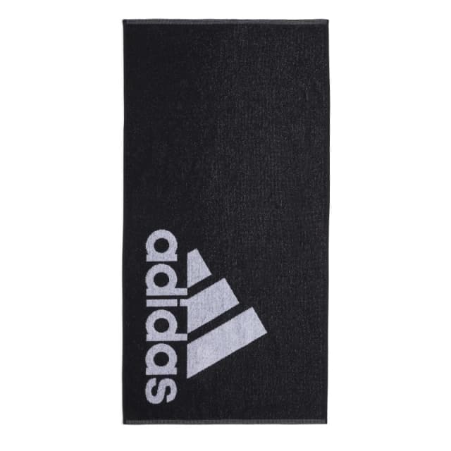 adidas Cotton Towel - Black One Size