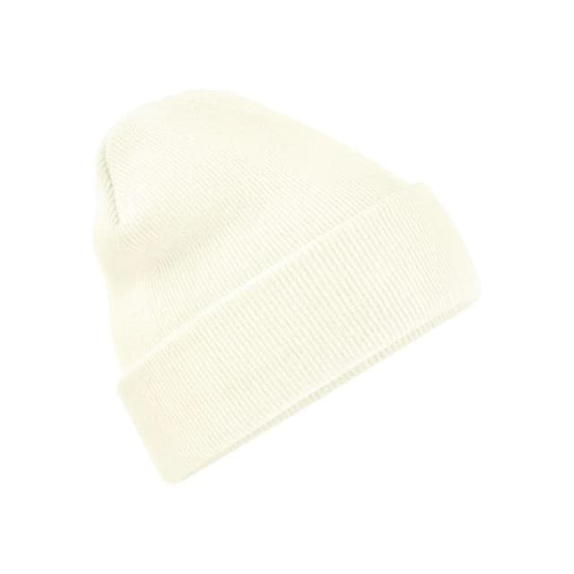 Beechfield Beechfield Men Original Cuffed Beanie in White White One Size Male 5063238203846