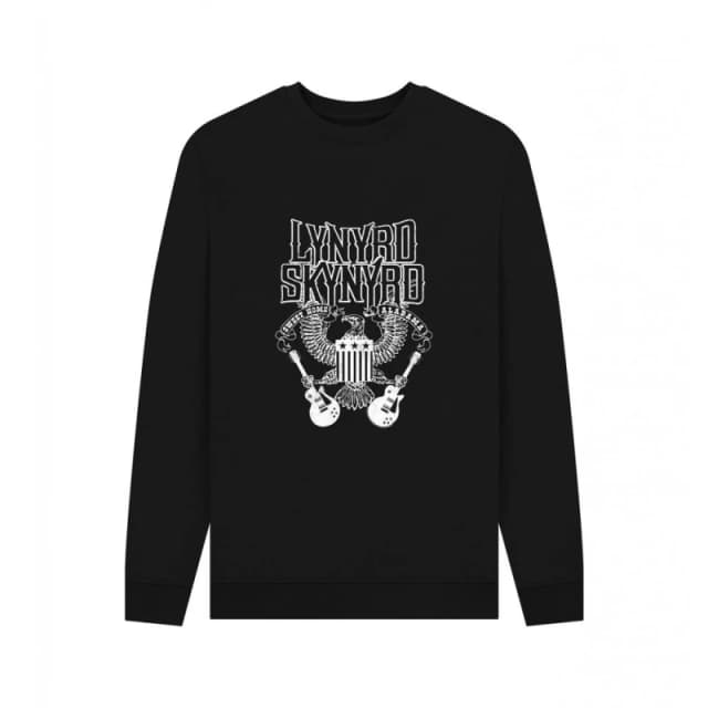 Lynyrd Skynyrd Mens Sweet Home Alabama Sweatshirt in Black Size: Small Black Male S