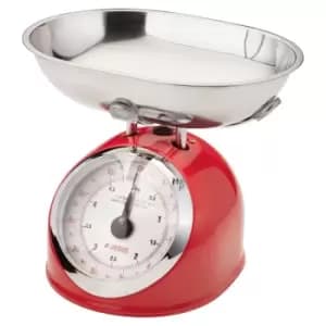 Judge Kitchen Traditional Scale 5kg Red