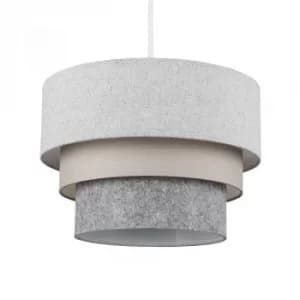 Aztec Felt Herringbone Pyramid Pendant Shade