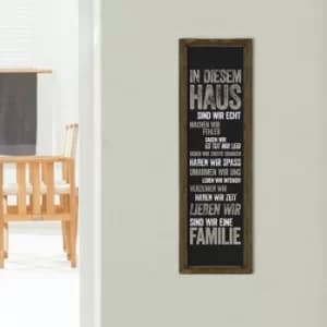 MZM828 Multicolor Decorative Framed MDF Painting