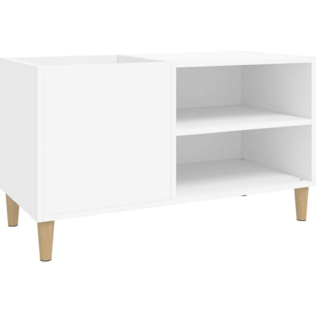 VIDAXL Record Cabinet White 84.5x38x48cm Engineered Wood Vidaxl 8720845878474