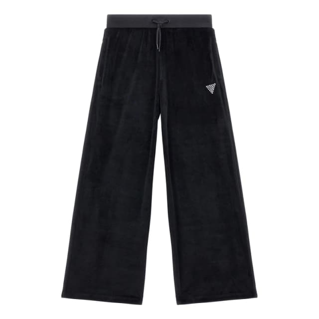 Guess Velvet Joggers Juniors - Black 7 - 8 Years