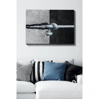 Kanvas Tablo (70 x 100) - 137 Multicolor Decorative Canvas Painting