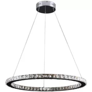 Linea Verdace Aureool Integrated Pendant Ceiling Light Light Chrome