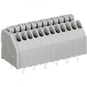 Spring loaded terminal 0.50 mm2 Number of pins 10 WAGO