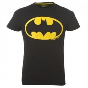 DC Comics Batman T Shirt Mens - Black