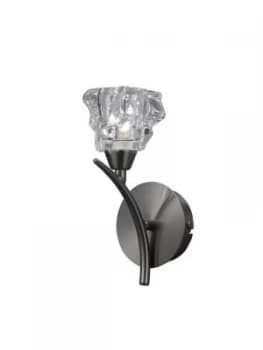 Wall Lamp Switched 1 Light G9, Satin Nickel