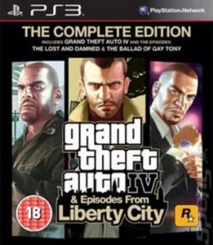 Grand Theft Auto IV Liberty City The Complete Edition PS3 Game