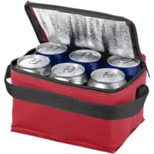 Bullet Spectrum 6 Can Cooler Bag (Pack of 2) (20 x 15 x 12 cm) (Red)