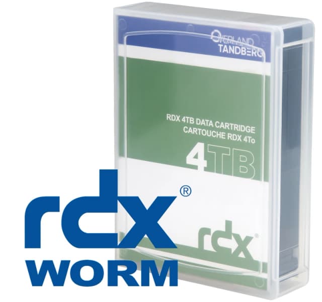 Overland-Tandberg O-T RDX 4.0TB WORM Cartridge (single)