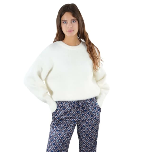 Deeluxe Woman sweater Deeluxe Loubia Blanc Female L