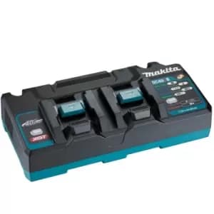 Makita DC40RB 40v Max XGT Twin Port Battery Fast Charger 110v