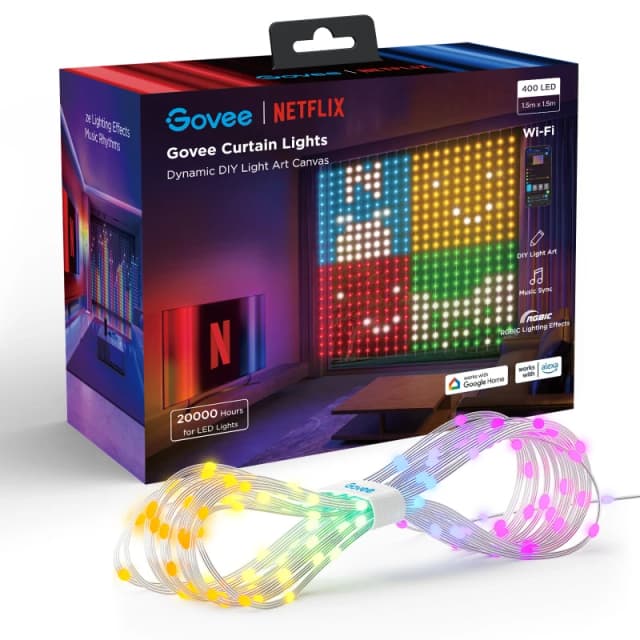 Govee GOVEE CURTAIN LIGHT NETFLIX 400 LED