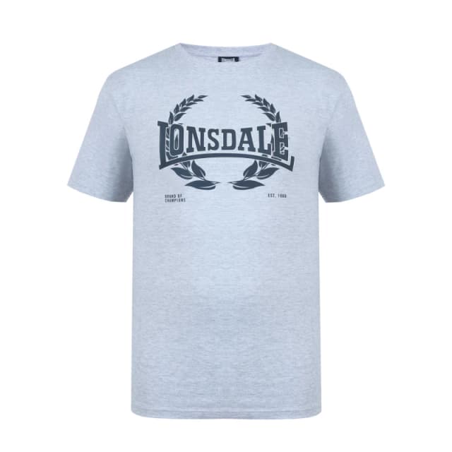 Lonsdale Tee Shirt - Grey Grey S