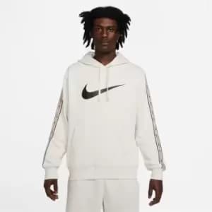 Nike Sportswear Repeat Mens Pullover Fleece Hoodie - Beige