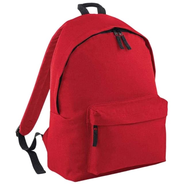 Bagbase Mens Original Plain Backpack in Red Red Male
