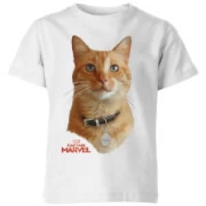 Captain Marvel Goose Kids T-Shirt - White - 11-12 Years