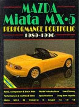 Mazda Miata Mx-5 Performance Portfolio by R. M Clarke Paperback