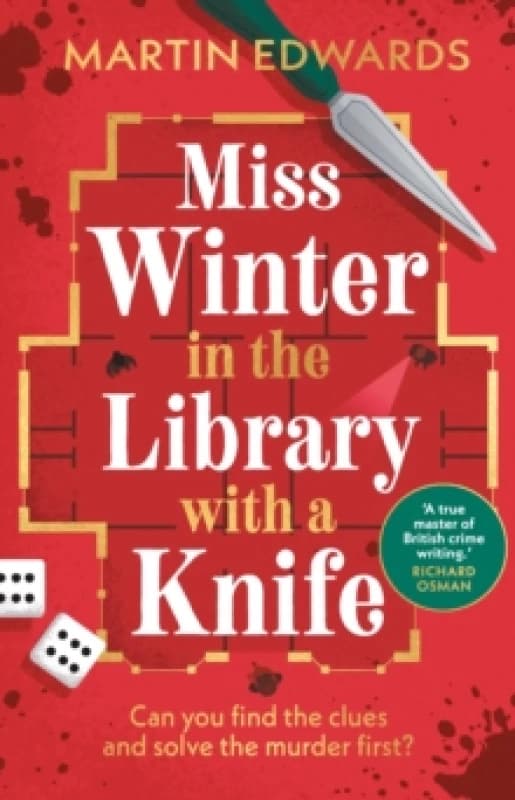 Miss Winter in the Library With a Knife. Hardback. By Martin Edwards Books