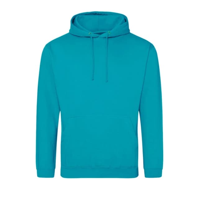 AWDis AWDis Men Hoodie in Blue Size: Medium Blue M Male 5063300315903