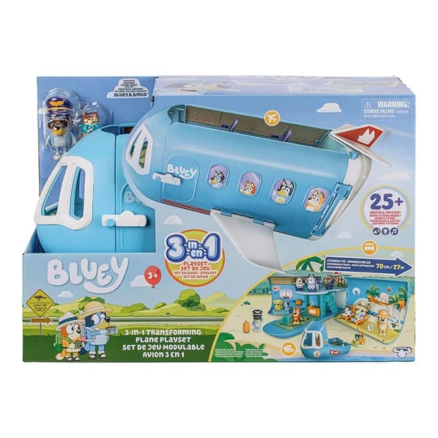 Bluey Holiday S11 3-In-1 Airplane