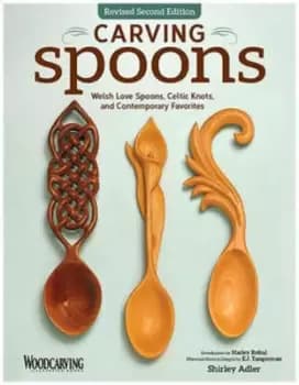 Carving spoons by Shirley Aler
