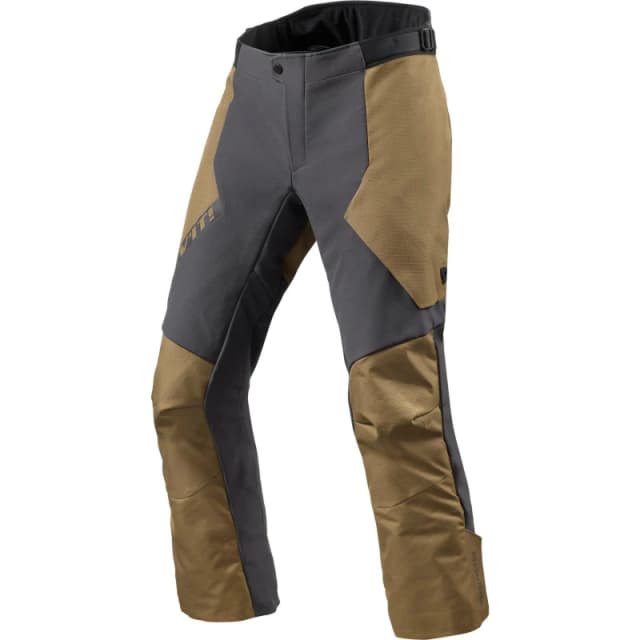 Rev It Potential Gore-Tex Motorcycle Trousers L Brown Grey Short