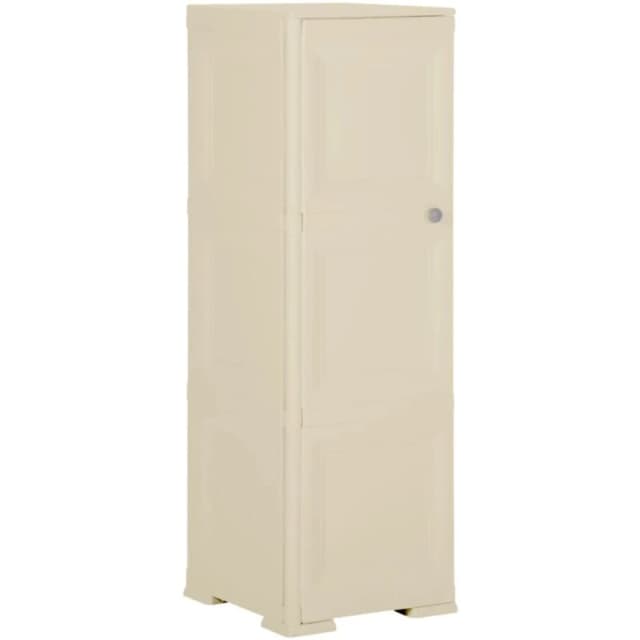 VIDAXL Plastic Cabinet 40x43x125cm Wood Design Angora White Vidaxl 8720286831571