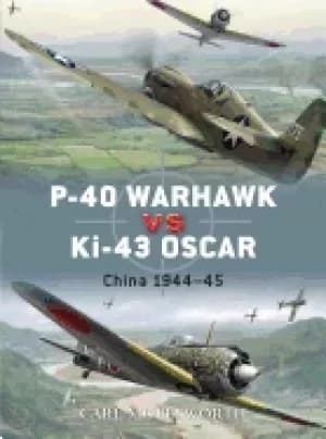 p 40 warhawk vs ki 43 oscar china 194445