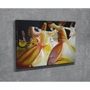 DC115 Multicolor Decorative Canvas Painting