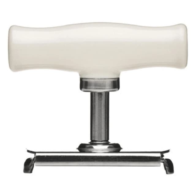 Premier Housewares Bygone Stainless Steel Jar Opener White