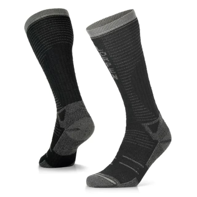 Hiking Socks Lorpen Ptho Pro Trek Heavyweight Overcalf Noir Unisex 34/38