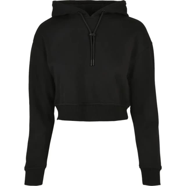 Urban Classics Womens hooded sweatshirt Urban Classics court terry Noir Female M