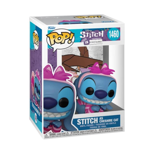 Lilo & Stitch Stitch Costume - Stitch as Cheshire Cat Vinyl Figurine 1460 Funko Pop! multicolour Onesize Unisex