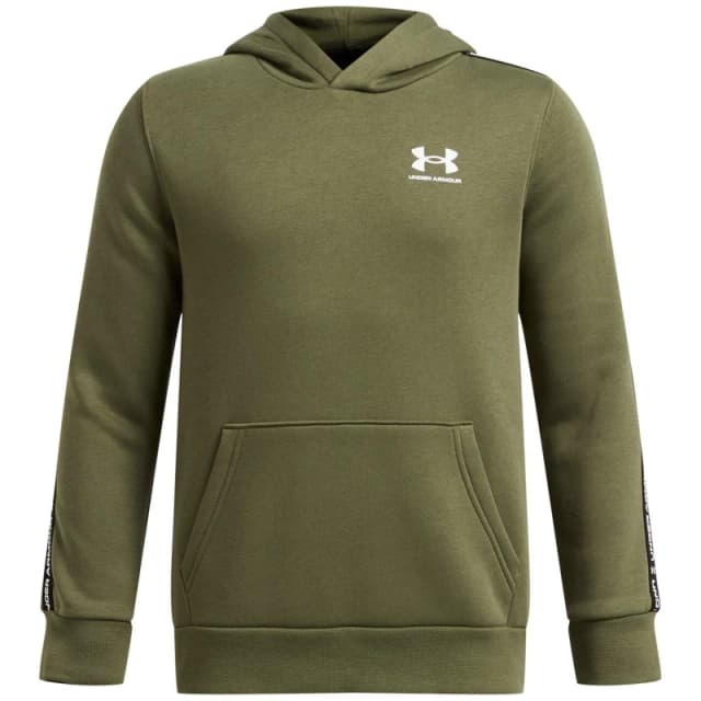 Under Armour Icon Fleece Taping Hoodie Juniors - Green Green 7 - 8 Years