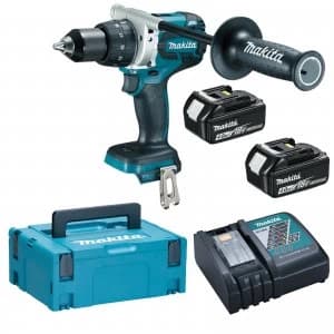 Makita DDF481 18v Cordless LXT Brushless Drill Driver 2 x 4ah Li ion Charger Case
