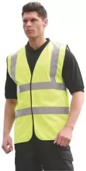 Yellow Hi-Vis Waistcoat, Xx Large