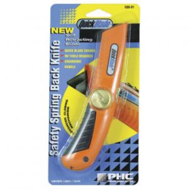 PHC Safety Spring Back Knife