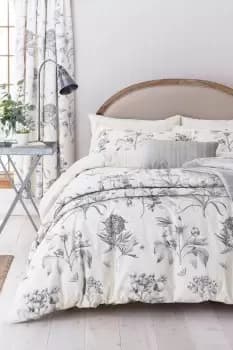 'Etchings & Roses' Duvet Cover Set