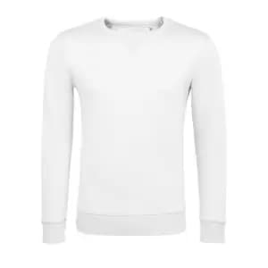 Sols Unisex Adults Sully Sweatshirt (L) (White)