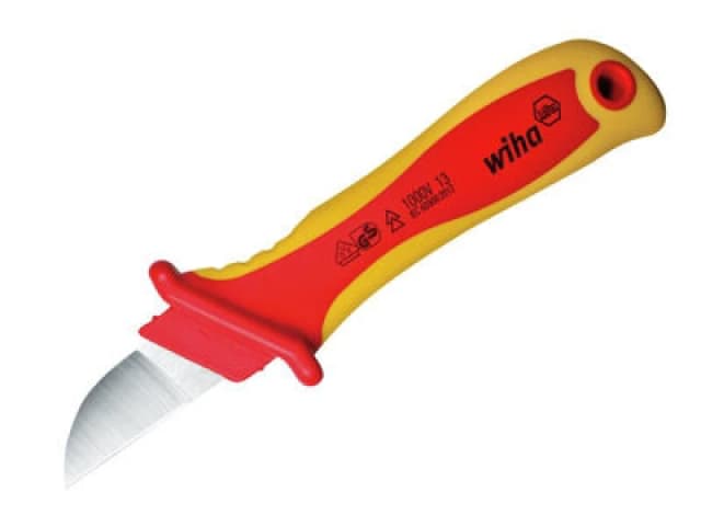 Wiha Vde Insulated Cable Stripping Tool For Safe Electrical Work