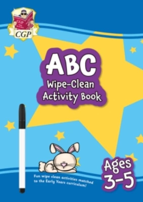 ABC Wipe-Clean Activity Book for Ages 3-5 (with pen) Multiple-component retail product, part(s) enclose