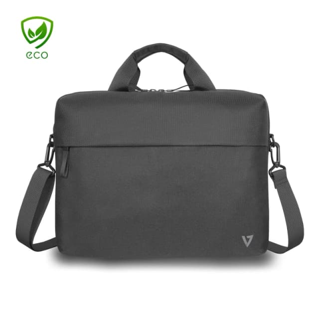 V7 V7 CTP14-ECO2 laptop case 35.8cm (14.1") Briefcase Black CTP14-ECO2