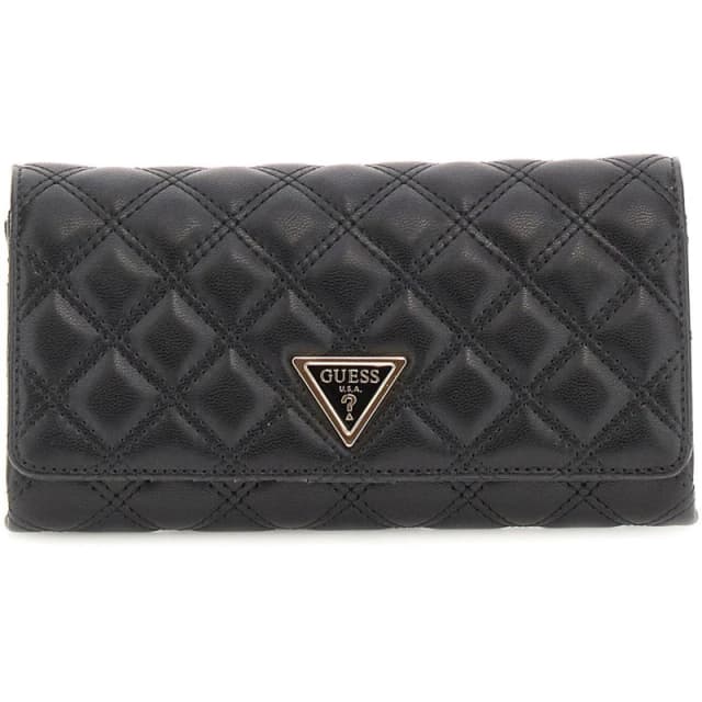 Guess Womens Giully Clutch Bag Clutch Bags One Size Black 84831140000