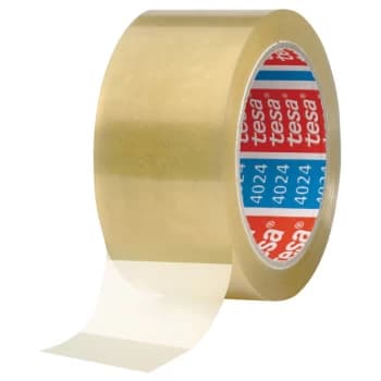 tesa 04024 Universal Carton Sealing Tape Low Noise - Hi Tack - 50m...