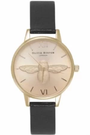 Ladies Olivia Burton Animal Motif 3D Bee Midi Dial Watch OB15AM70