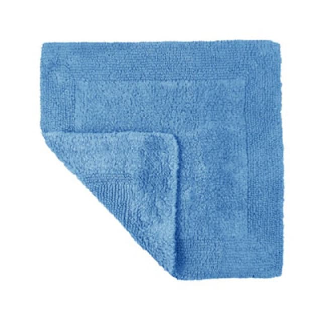 Allure Bath Fashions Elegance Reversible Heavyweight Shower Mat - Cornish Blue
