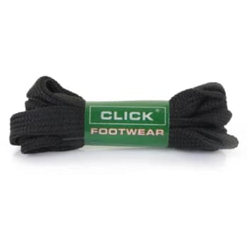 Click Flat Boot Lace Black - Size 90